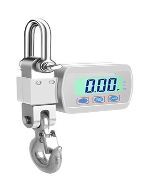 Hanging Scale Luggage Scales Digital Crane Portable Heavy Duty LCD Backlight Industrial Hook Unit Change