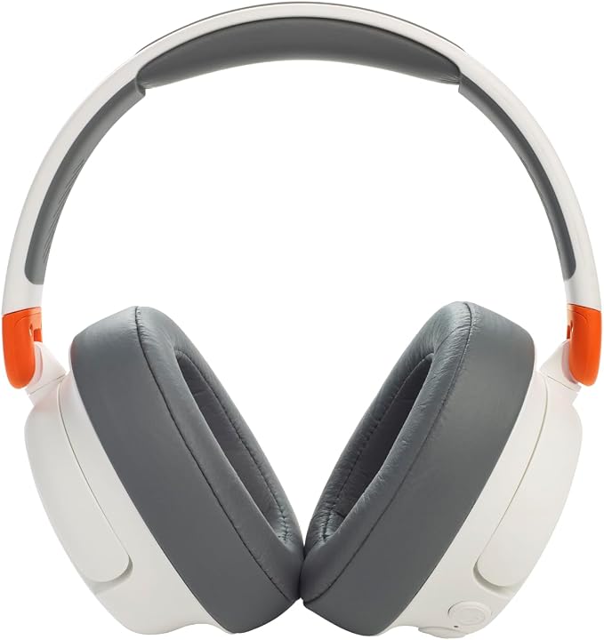 JBL JR 460NC - Wireless Over-Ear Noise Cancelling Kids Headphones - White