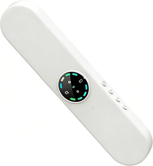 Bone Conduction Bluetooth Pillow Speaker for Sleeping, Privacy Portable Under Pillow Machine Perfect for Side Sleepers with Stereo Bass-30/60Min Timer, Volume Control, TF Function (White)