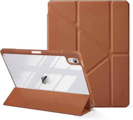 CoBak Case for iPad (A16) 11th Generation 11 Inch 2025, iPad 10th Generation Case 10.9 Inch 2022 - Protective Cover with Multi-Angle Includes Portrait Stand, Pencil Holder and Auto Wake/Sleep