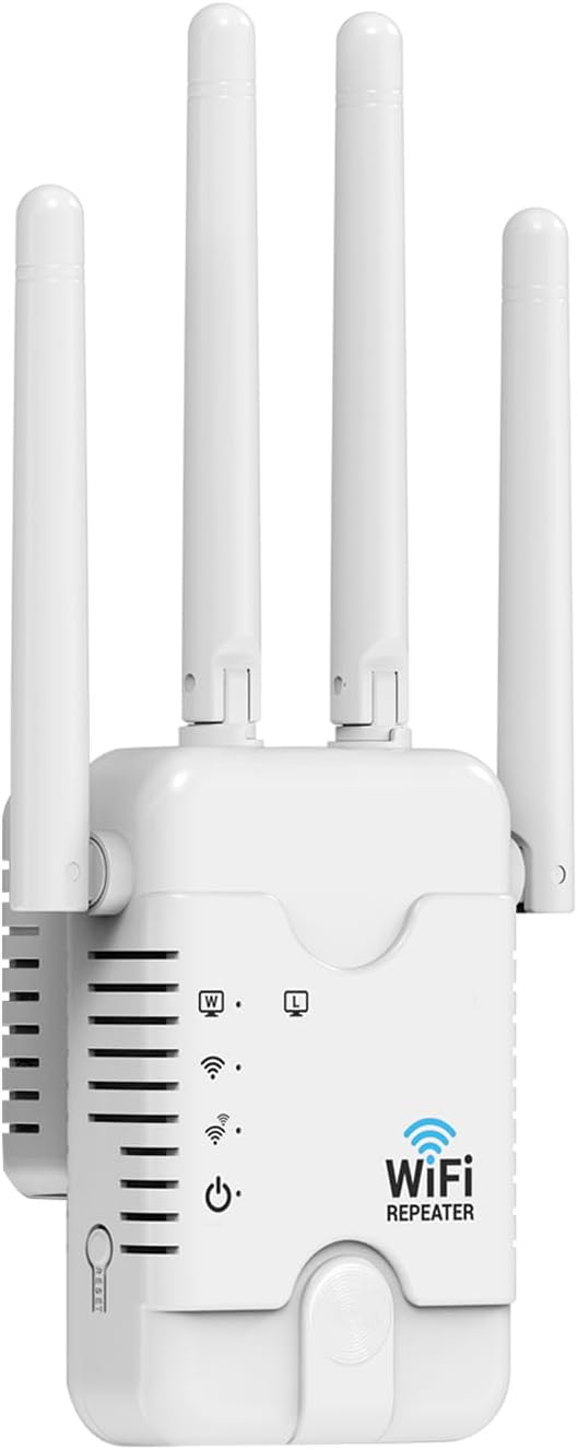 2026 WiFi Extender Signal Booster for Home, WiFi Repeater Signal Amplifier Long Range Extension Internet Signal, Extend and Expand the Coverage Range of WiFi, Supporting 99% of Device
