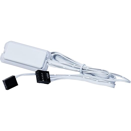Lian Li UNI Fan SL LCD Wireless (Reverse Blade) 120mm ARGB Fan - Single Pack - 1.6" LCD - 2.4 GHz Wireless Signal for RGB & Control - Controller NOT Included & Required - White(12RSLLCD1W1W)