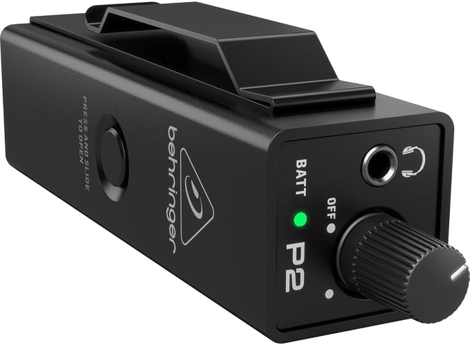 Behringer P2 Ultra-Compact Personal In-Ear Monitor Amplifier