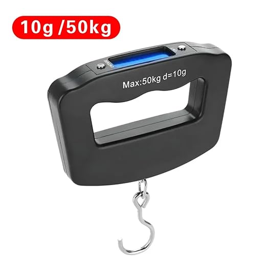 Luggage Weight Scale, 4pcs 50kg/10g Digital Luggage Scale Electronic Portable Suitcase Travel Weighs with Backlight Electronic Travel Hanging Scales,Hand Scale