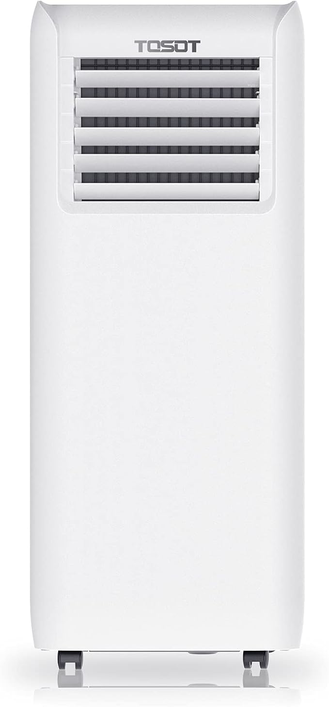 TOSOT 9,500 BTU Air Conditioner Easier to Install, Quiet and 3-in-1 Portable AC, Dehumidifier, Fan for Rooms Up to 300 sq ft, Aovia Series, White