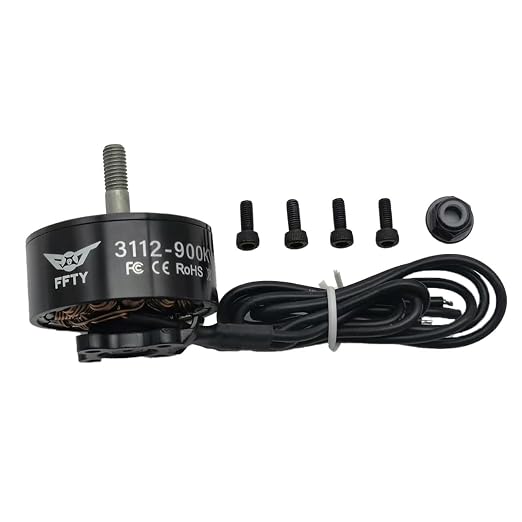 3112 900KV Brushless Motor for Drone – High-Power BLDC Motor for 9-10 inch Props, 1545W Max, FPV Drone Motors, Brushless RC Motor for Quadcopter, Hexacopter, RC Plane