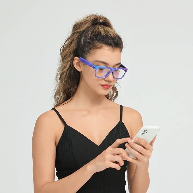 OhO sunshine Bluetooth Audio Sunglasses, Lightweight Open Ear Sport Glasses, 10H Playtime,Water Resistant with Voice Control