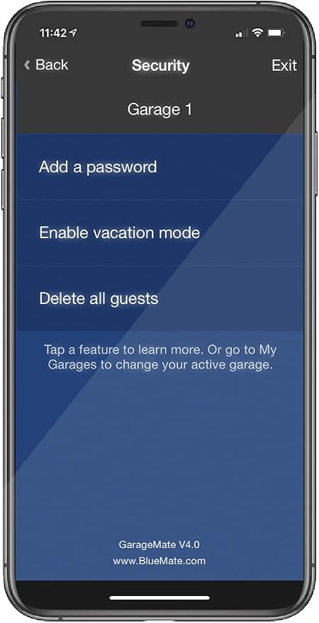 Open Your Garage with Your iPhones, Androids, or Apple Watch. Easy Setup. Secure. Bluetooth®4.0. Please Read Description Fully Before Ordering