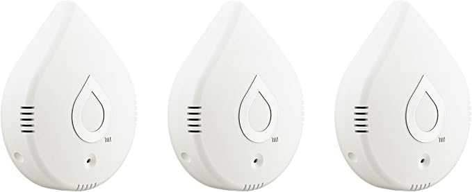 Flo by Moen Smart Water Detector, 3-Pack with Leak Sensing Cable (6-ft)