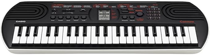 Casio Casiotone SA-81 – Compact Keyboard with 100 Tones & 50 Rhythms | Fun for Beginners | Great for Music Practice and Learning