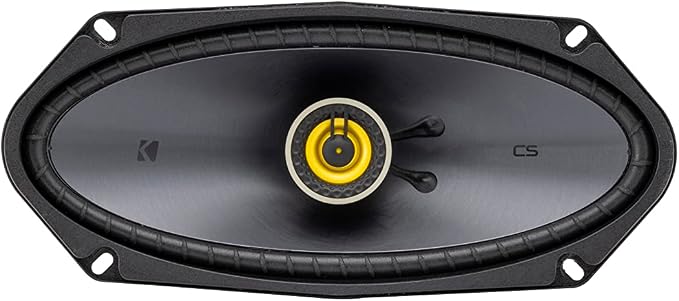 KICKER 50CSC4104-4x10 Drop-in Coaxial Speakers, Pair, 4-Ohm