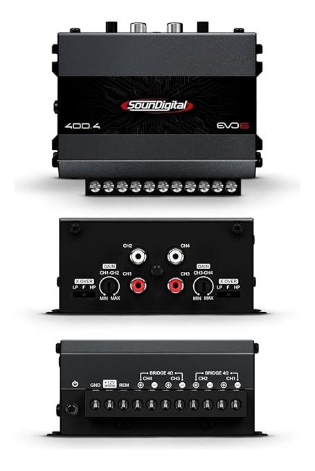 SounDigital Amplifier (400W 4 Channels)