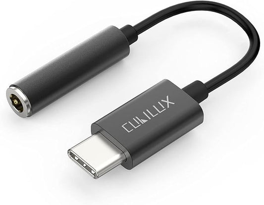 Cubilux USB C Headphone Adapter Compatible with Galaxy S25/S24/S23/S22/S21 Ultra, Z Fold/Flip 7/6/5/4/3, Tab S11/S10/S9/S8/S7, iPhone 17/16/15, iPad Pro 13/11, Type C 3.5mm Earphone Audio Dongle