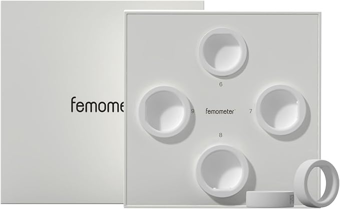 femometer Smart Ring Gen1 Sizing Kit - Size First Before You Buy - Sizes 6 to 9 - Choose from 4 Sizes