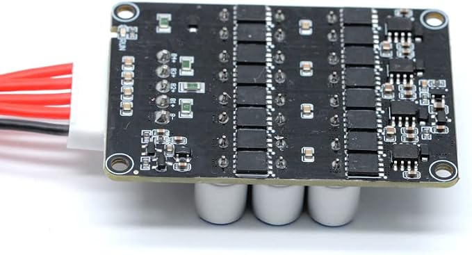 3S 4S 12V 5A Battery Active Equalizer BMS Balancer Lipo Li-ion LFP LiFePO4 Lithium Battery Balance Active Energy Transfer Equalization Module Faster Whole Group Capacitor Balancer PCB