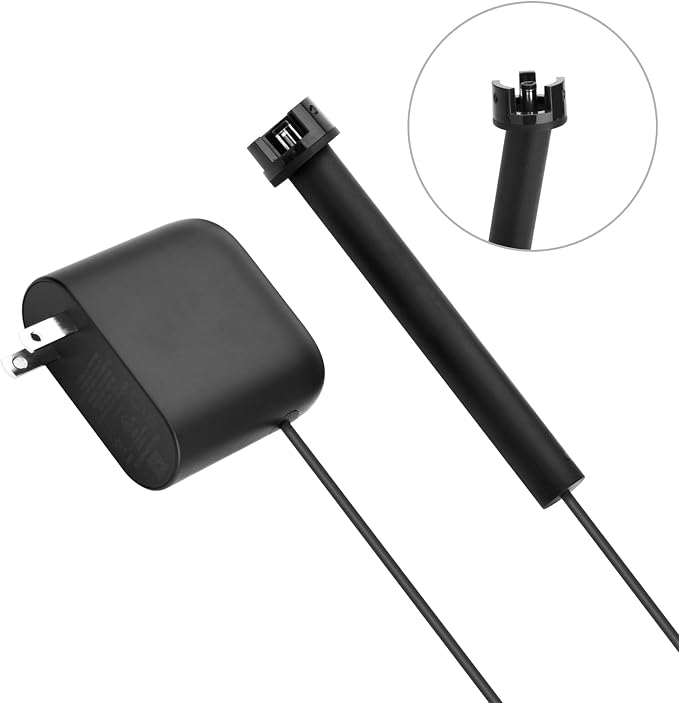 AC Power Adapter 19V 2.37A W18-045N1A for Facebook Portal 10" 2nd Portal Mini 8" (Black)