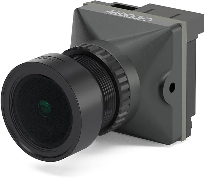 CaddxFPV Ratel Pro FPV Micro Camera - Ratel Pro, 1/1.8" Sensor, 1500TVL WDR, NTSC/PAL & 16:9/4:3 Switchable, OSD Menu, 2.8mm Lens, 125° FOV, Low-Light Analog Camera for Racing Drone