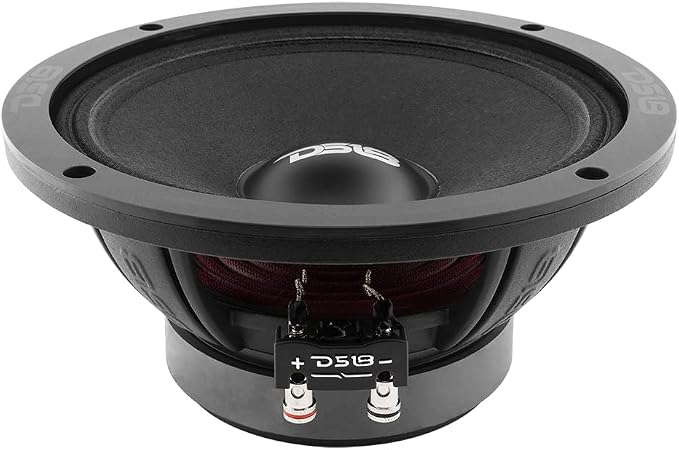 DS18 PRO-ZXI8M 8" Car Audio Mid-Range Loudspeaker 600 Watts 8-Ohm (1 Speaker)