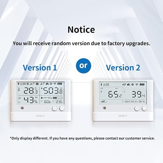 WS1-Pro WiFi Temperature Humidity Illumination Monitor - Accurate Sensing, Multiple Alerts, External Probe Expansion, Device Sharing, Scheduled Report, 4.4” LCD, Alexa & IFTTT, 2.4GHz WiFi