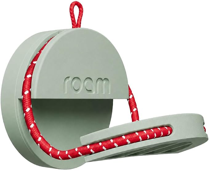 ROAM SMART TRACKER - Bluetooth Tracker & Item Locator for Keys, Luggage, Kid & Pet Gear, (iOS, Android Compatible), No App or Subscription, Fast Setup, Waterproof |1-Pack, Green