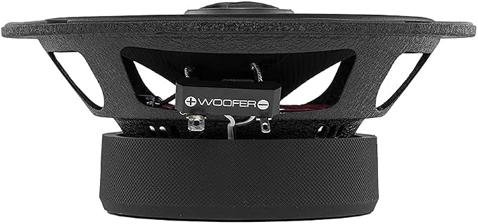 DS18 ZXI-654 6.5" Car Audio Coaxial Speaker with Built in Neodymium Tweeter and Kevlar Cone – 2 Way 240 Watts Max 4 Ohm (2 Speakers)