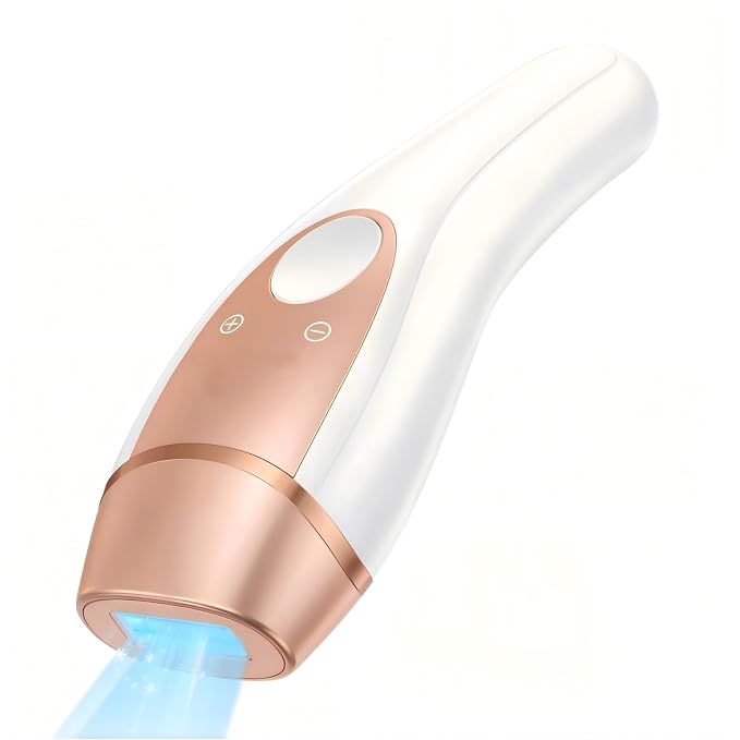 IPL Laser Hair Removal for Women, 41°F Ice-Cooling Contact for Painless Hair Removal, 21J Energy 99% Hair Reduction in 2 Sessions, At-Home Hair Removal Device for Legs, Armpits, Facial, Bikini Line