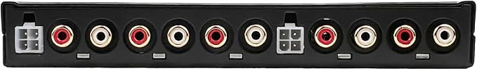 Orion XEQ-X70BTM 7-Band Graphic Equalizer W/Bluetooth -Marine Grade IPX5 Rated, Subwoofer Control, Front 3.5mm AUX Input, Rear RCA, High Level Speaker Input, Half-DIN Size for Boats, ATVs, UTVs, Cars