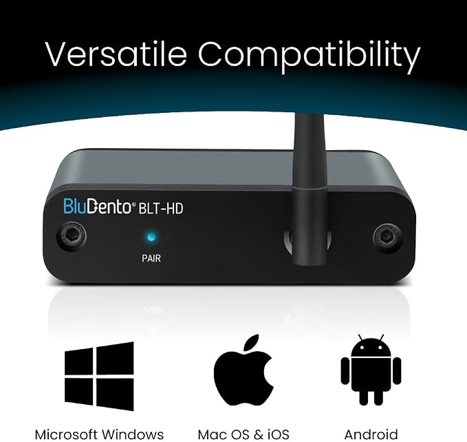BLT-HD LDAC/aptX HD Bluetooth 5.4 Hi-Fi Receiver with TI DAC, Long-Range, RCA Stereo, Optical (Toslink) & Coaxial S/PDIF Outputs