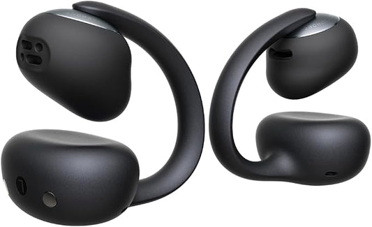 Baseus Bowie MC2 Open Ear Clip On Earbuds, CloudComfort 2.0 Wrap-Around Design, LDAC Hi-Res Audio, Bluetooth 6.0, 55H Playtime, 4-Mic AI Clear Call, IP67 Waterproof for Running Gym Workouts