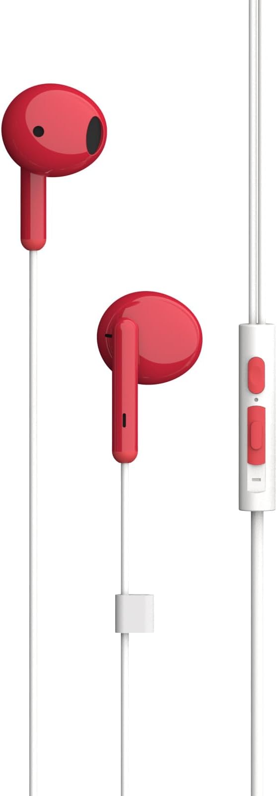 | Two-Person USB-C Earbuds for Couples | Dual Headphones with Individual Volume Control & Microphones | Share Music, Movies & Audiobooks Together | Includes Travel Pouch | 3-Year Warranty