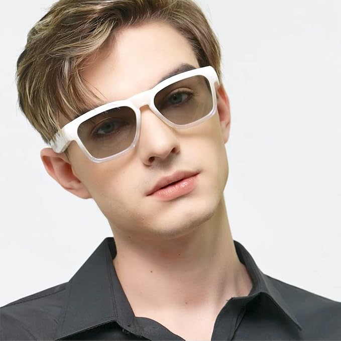 OhO sunshine Bluetooth Audio Sunglasses, Lightweight Open Ear Sport Glasses, 10H Playtime,Water Resistant with Voice Control