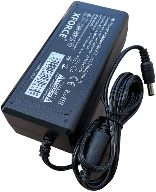 AC Adapter Compatible with NordicTrack Commercial S22i Studio Cycle Bike