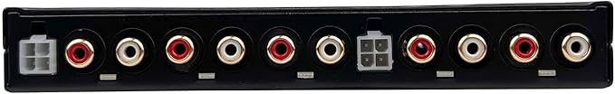 Orion XEQ-X7 7-Band Graphic Equalizer with Front 3.5mm AUX Input – Half-DIN Car Audio EQ with Subwoofer Control, High/Low-Level Inputs, Rear RCA, and Variable Low Pass Filter
