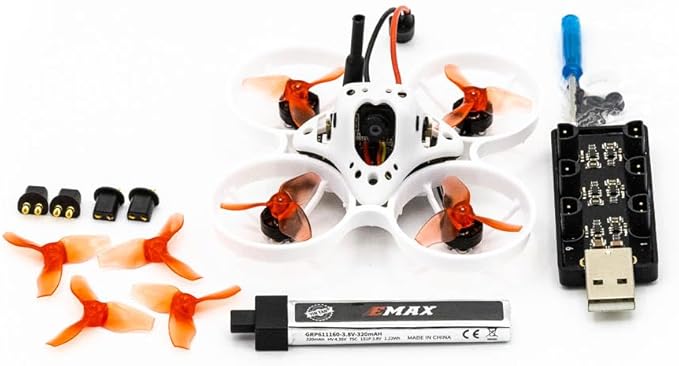 Tiny Hawk Nanoscout FPV RTF Kit with Goggles and Controller for Beginners ELRS 1s 25mw-400mw 65mm Drone Quadcopter Runcam Nano 3