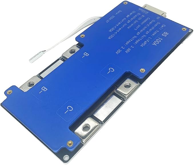 8S 100A DC24V BMS LiFePO4 Battery Balance Charge Board NTC Temperature Protection Equalizer