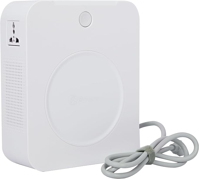 2000W Step Up Voltage Converter 110v to 220v, Heavy Duty Voltage Transformer with 2 Output Sockets, Work with Asia Europe Appliances Used in US (White)