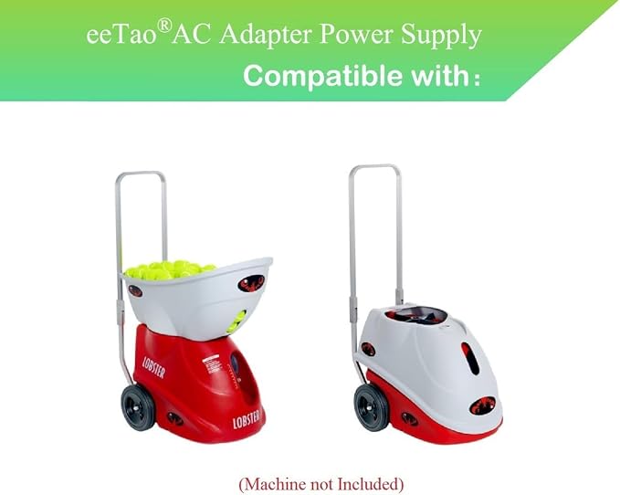 12V Charger for Lobster Sports Elite Grand Four Five One Two Three LE EL0L EL01 EL02 EL03 EL04 EL05 EL05LE Model 1 2 3 4 5 12V Sealed Lead Acid Battery Tennis Ball Machine Soneil 1206SX 1206SX2