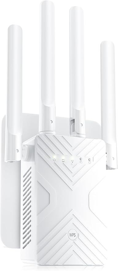 2026 WiFi Extender Signal Booster Range Up to 15888+ Sq. Ft. WiFi Booster for Home Supports 68+ Devices，WiFi Repeater with Ethernet Port, 1-Tap Setup Internet Extender Compatible with 99% Routers