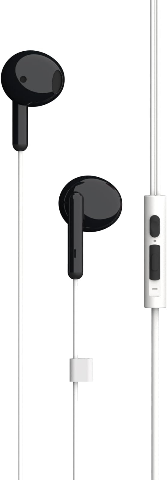 | Two-Person USB-C Earbuds for Couples | Dual Headphones with Individual Volume Control & Microphones | Share Music, Movies & Audiobooks Together | Includes Travel Pouch | 3-Year Warranty