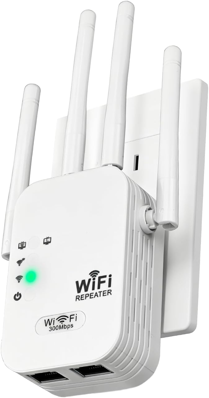 2025 WiFi Extenders Signal Booster for Home Long Range Up to 9800 sq. ft & 40 Devices, WiFi Extender Signal Booster, Quick Setup-Medium, Internet Repeater, WiFi Extender