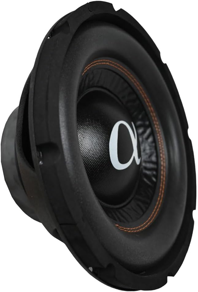 Alphasonik ASW10D AS Series 10" 900 Watts Max / 300 Watts RMS Dual 4 Ohm Car Subwoofer Stamped Steel Basket with Stronium Magnet Non Pressed Paper Cone Audio Speaker Bass Sub Woofer