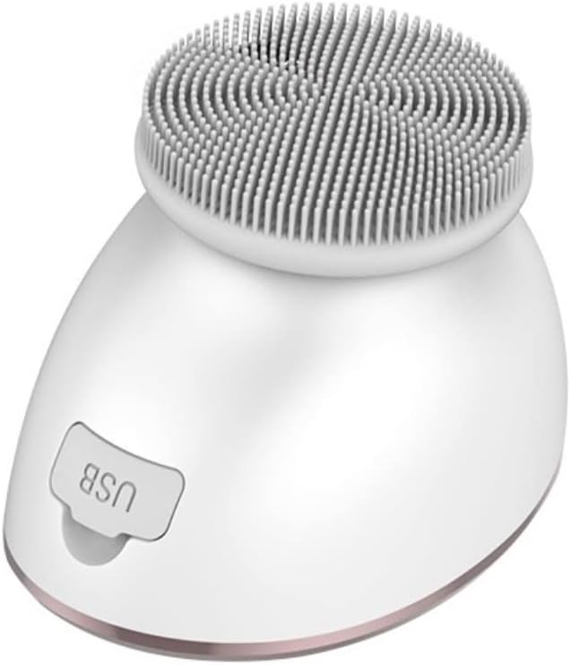 ETHERIA Cosmetics 2 in 1 Facial Cleansing Brush - Face Cleanser Brush - Silicone Face Scrubber - Facial Massage Cleanser - Face Washing Brush - Cleansing Brush - Face Massager - Face Scrubber