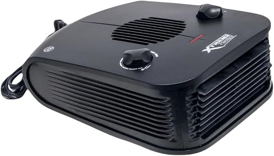 Xtreme Heaters Boat, Cabin & RV Heater | Overheat Protection, Tip-Over Protection, Portable | Boat Heater, Heat RV Bay (Black)