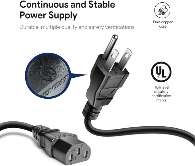 HKY 53.5V AC/DC Adapter Compatible with TP-Link TL-SG1005P TL-SF1005P | 5 Port Fast Ethernet PoE Switch | 4 PoE+ TLSF1005P TLSG1005P T48D125-2-DT T48D1252DT Power Supply Cord Accessories
