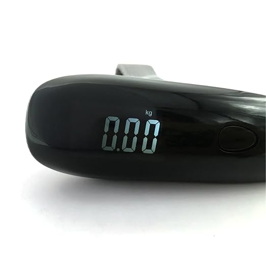 Luggage Scale, Luggage Scale 50KG Mini Weight Scale Precision Scal Digital Hanging Steelyard Suitcase Travel Tool
