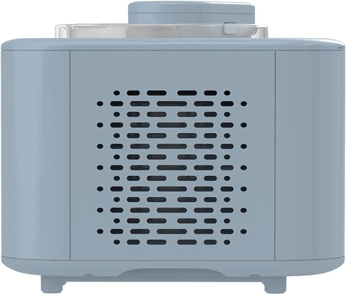 Magnavox Home, 1.2 Qt Electric Ice Cream Maker with Compressor, Touchscreen Ice Cream Machine, Built-In Compressor, Automatic Sorbet, FroYo, Italian Ice Maker, No Pre-Freeze