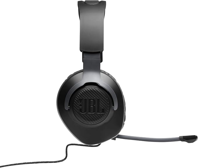 JBL Quantum 100 - Wired Over-Ear Gaming Headphones - Black, Large