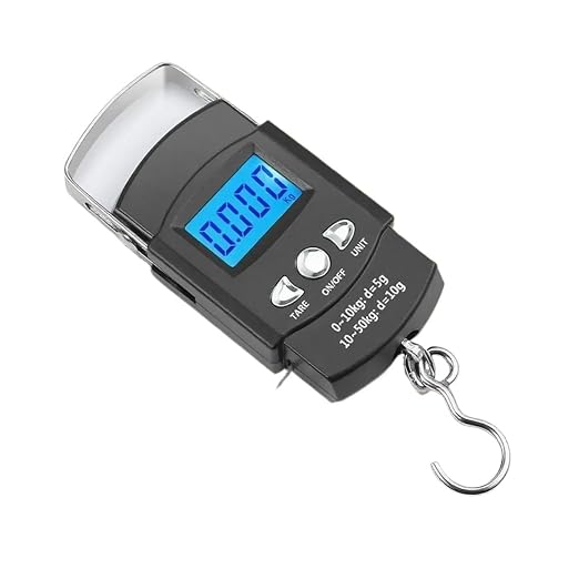 Luggage Weight Scale, 4pcs Portable 50kg Digital Hanging Scale Backlight Electronic Fishing Travel Pocket Luggage Weighing Tool,Hand Scale
