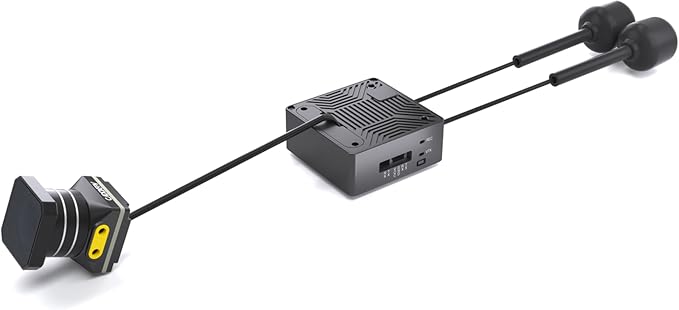CADDXFPV Walksnail Moonlight Kit – Air Unit Pro for FPV Drone with Starlight Sensor, Digital Transmission System,Dual Antennas, 22ms Low Latency, 4km Max Range,160° FOV,4K/60fps Video Recording
