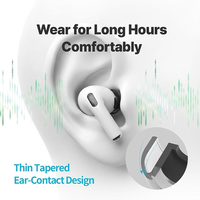 AZLA MAX AirPods Pro 3 Ear Tips, Medical Silicone Ear Tip Replacement